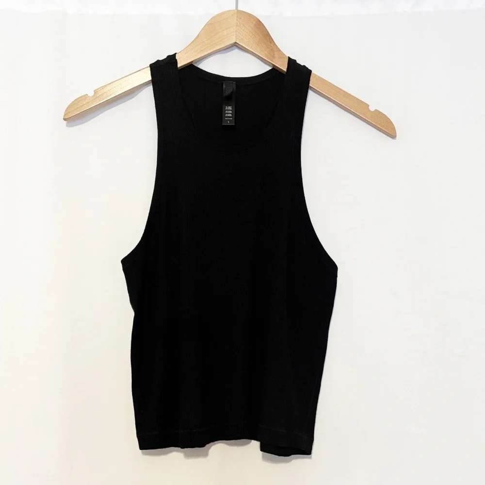 SKIMS Tank and Boxer Set Black Size Large - Picture 2 of 9